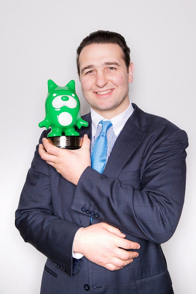 元大関琴欧洲・鳴戸勝紀(C)Ameba