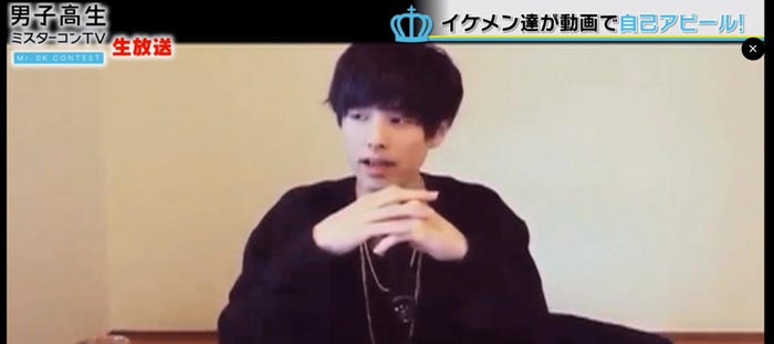 本田響矢くん、美声を披露(AbemaTVより)