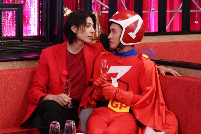 ラウール、向井康二(C)フジテレビ