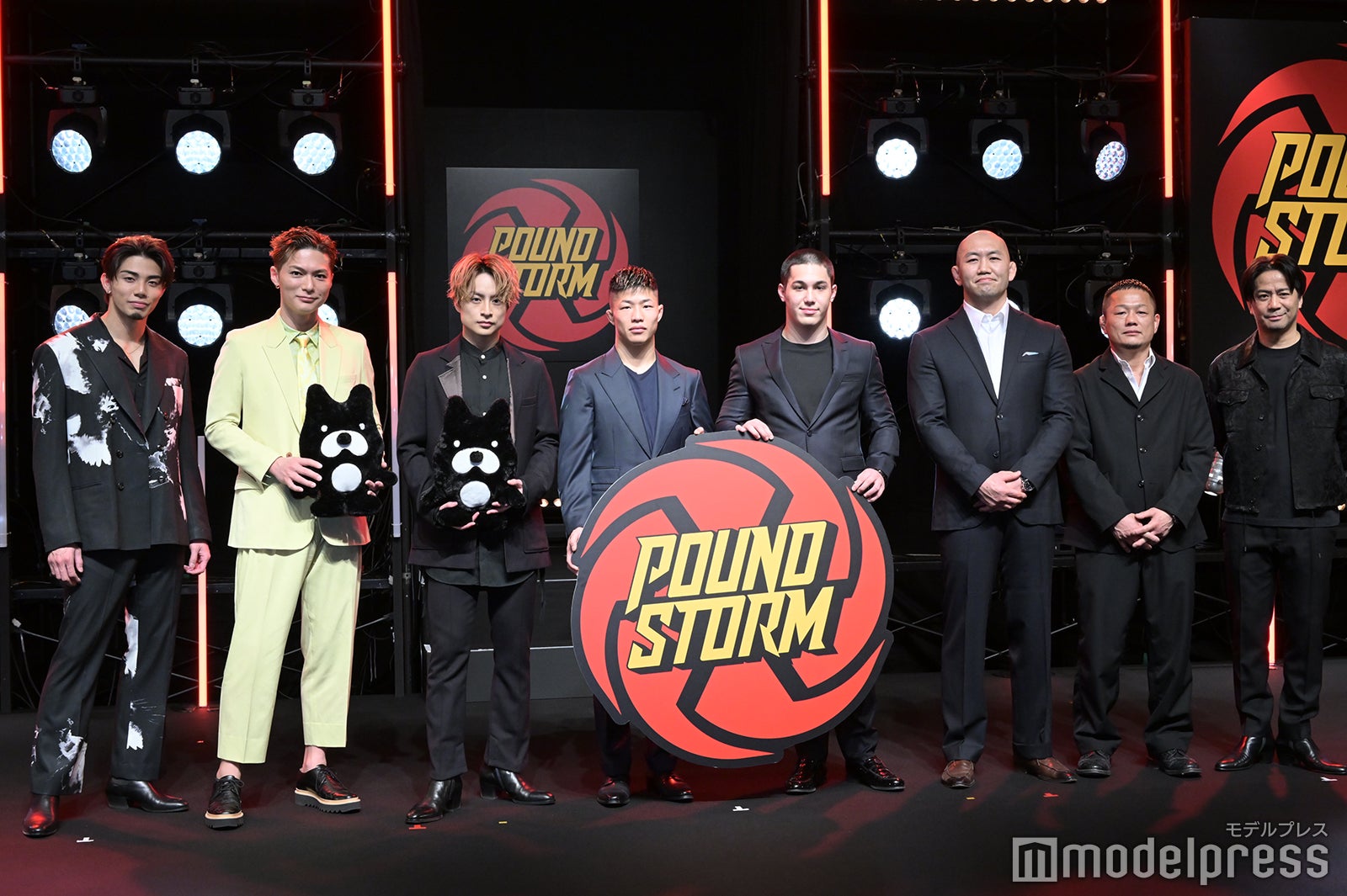 武知海青、SHOKICHI、白濱亜嵐、中村倫也選手、宇佐美正パトリック選手、高谷裕之、岡見勇信、EXILE HIRO （C）モデルプレス