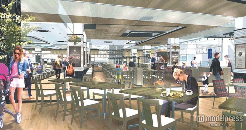 「EVVIVA！（エヴィーバ！）」客席（ランチタイム）／画像提供：三井不動産