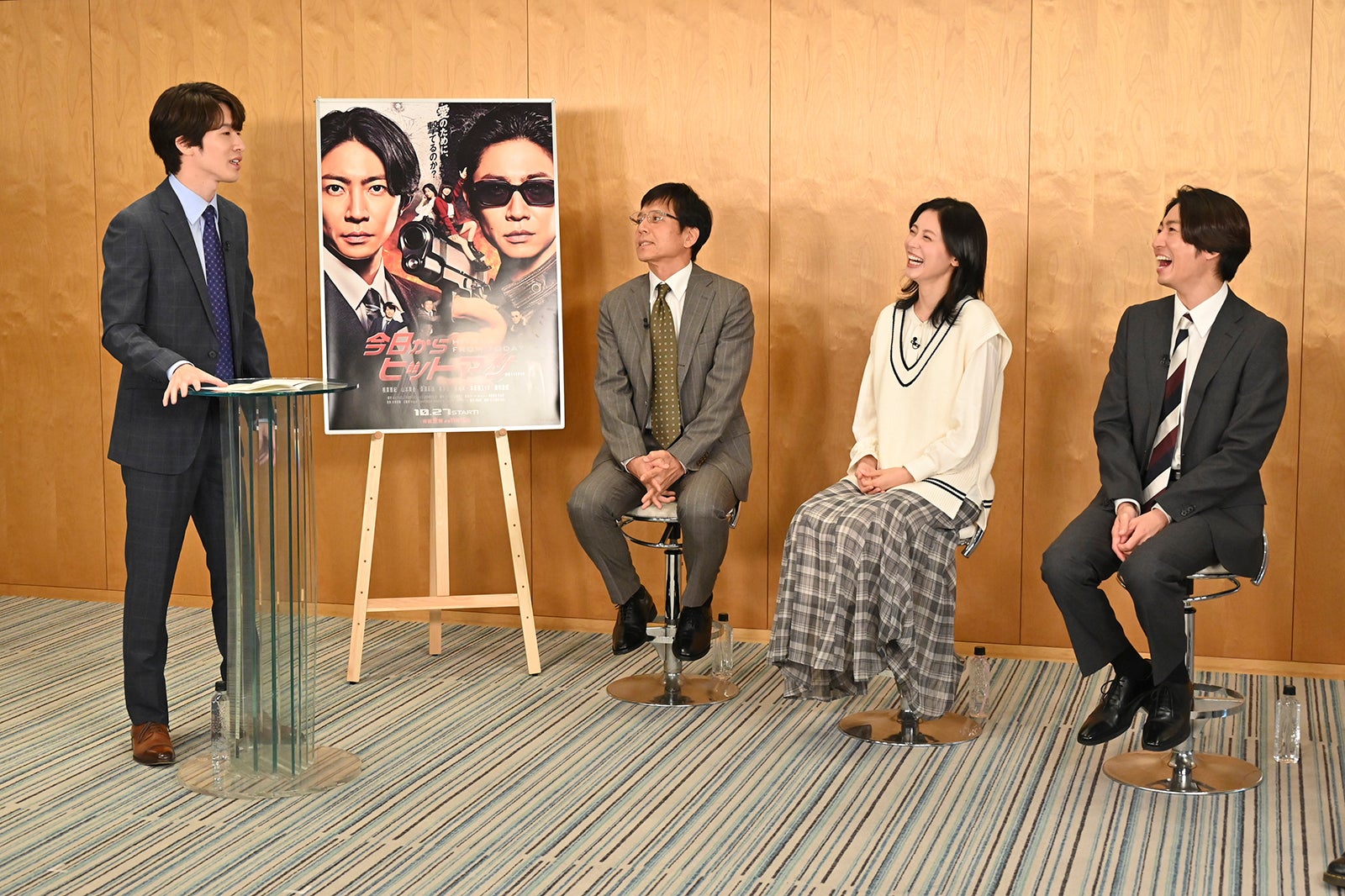 深澤辰哉、勝村政信、本仮屋ユイカ、相葉雅紀（C）テレビ朝日