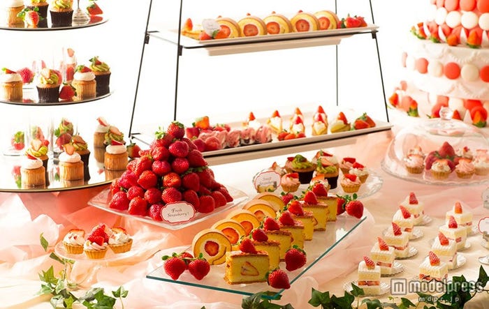 豪華いちごスイーツが食べ放題!甘酸っぱい春の味覚を先取り(画像提供:ホテルニューオータニ大阪)