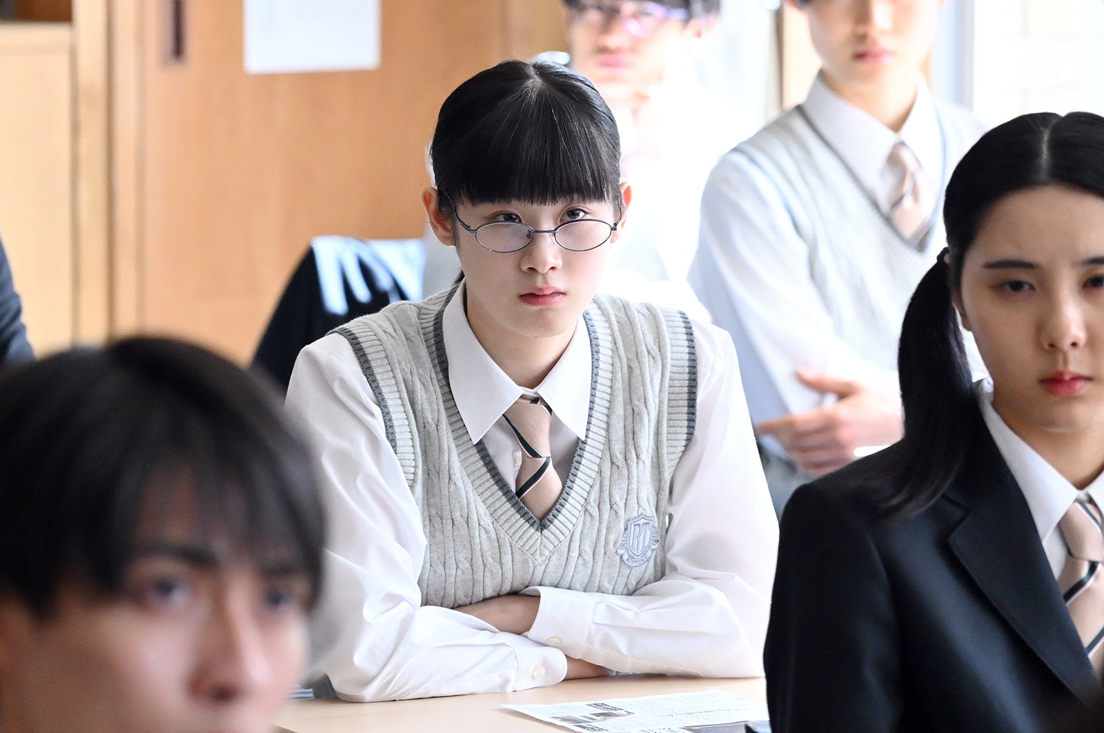 野内まる「御上先生」第1話（C）TBS