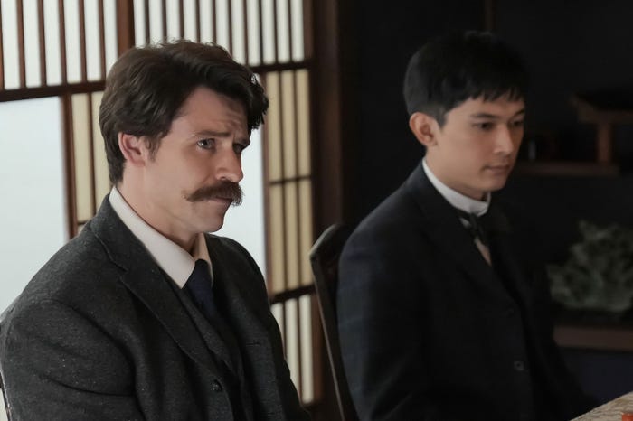 トミー・バストウ、吉沢亮「ばけばけ」第54話(C)NHK