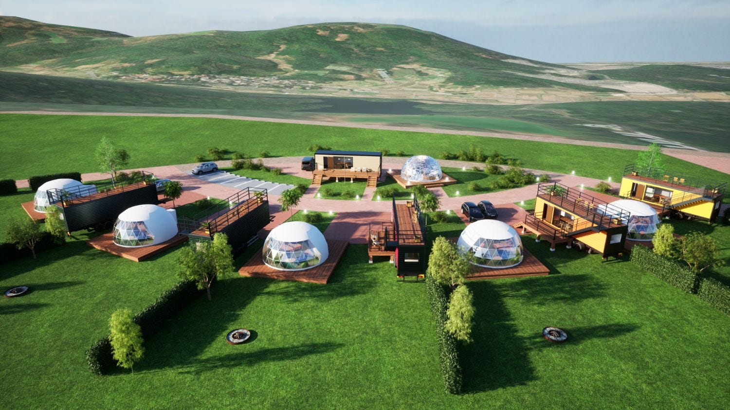 鳥取の食・景色・空間を感じるファームグランピング「Moi そらやま」ペット対応客室も完備