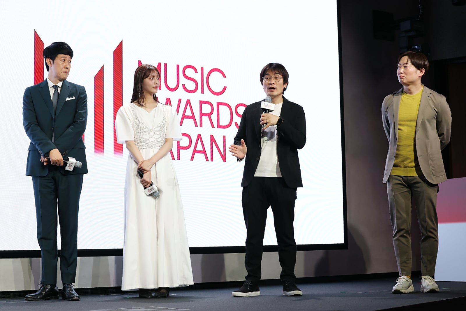 「MUSIC AWARDS JAPAN」4月17日ノミネート作品発表会の様子（提供写真）