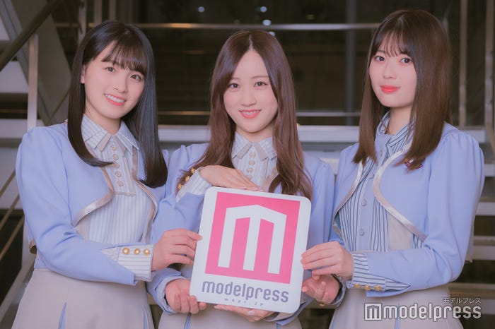 大園桃子、星野みなみ、岩本蓮加(C)モデルプレス