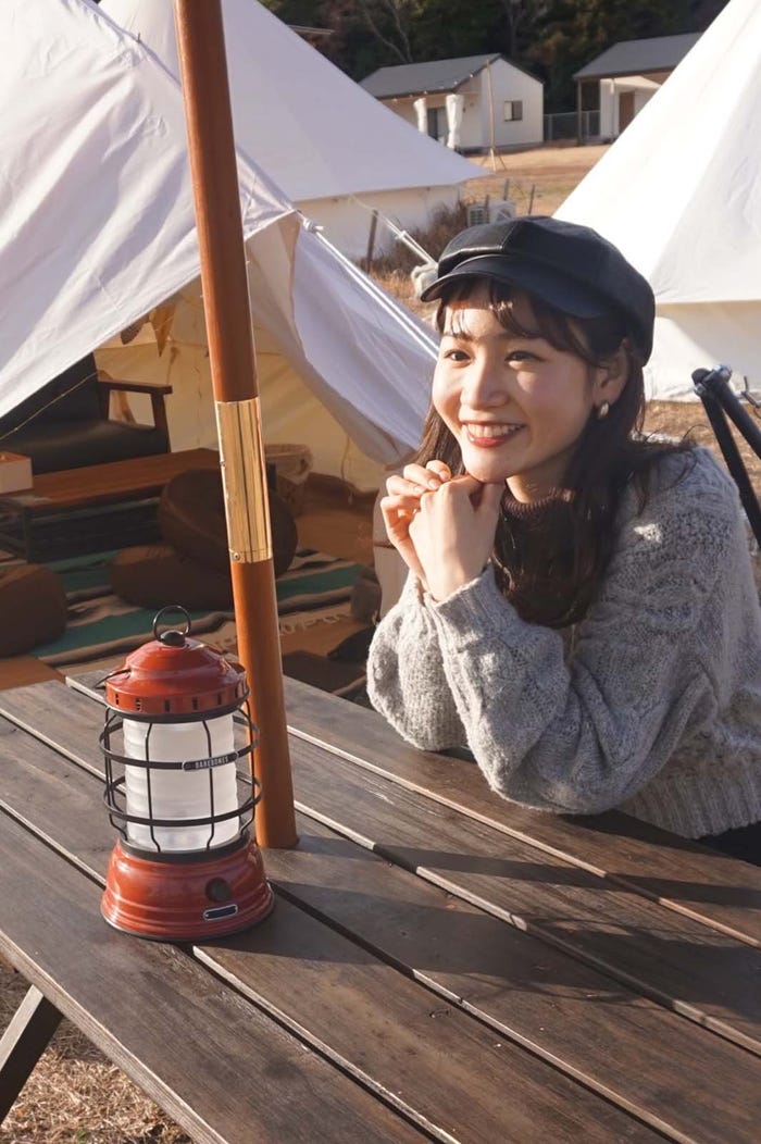 岸本理沙アナのプライベートショット(提供写真)