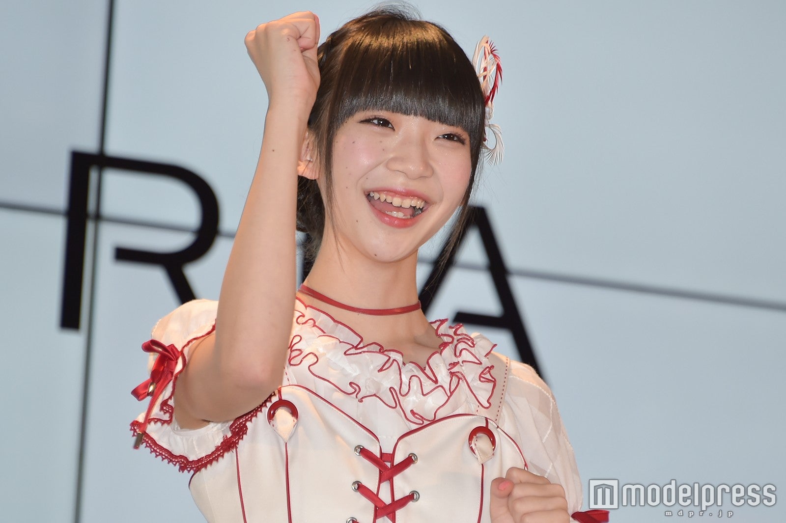 テンション高！な荻野由佳 （C）モデルプレス