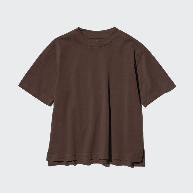 ユニクロ 雨の日 濡れてもOK 全身コーデ 5スタイル EccO イラスト エアリズムコットンT