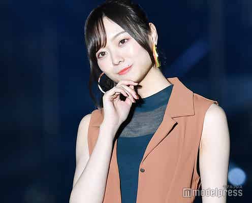 乃木坂46梅澤美波、ほっそり二の腕が眩しい ファンサービスもたっぷり<TGC北九州2019>
