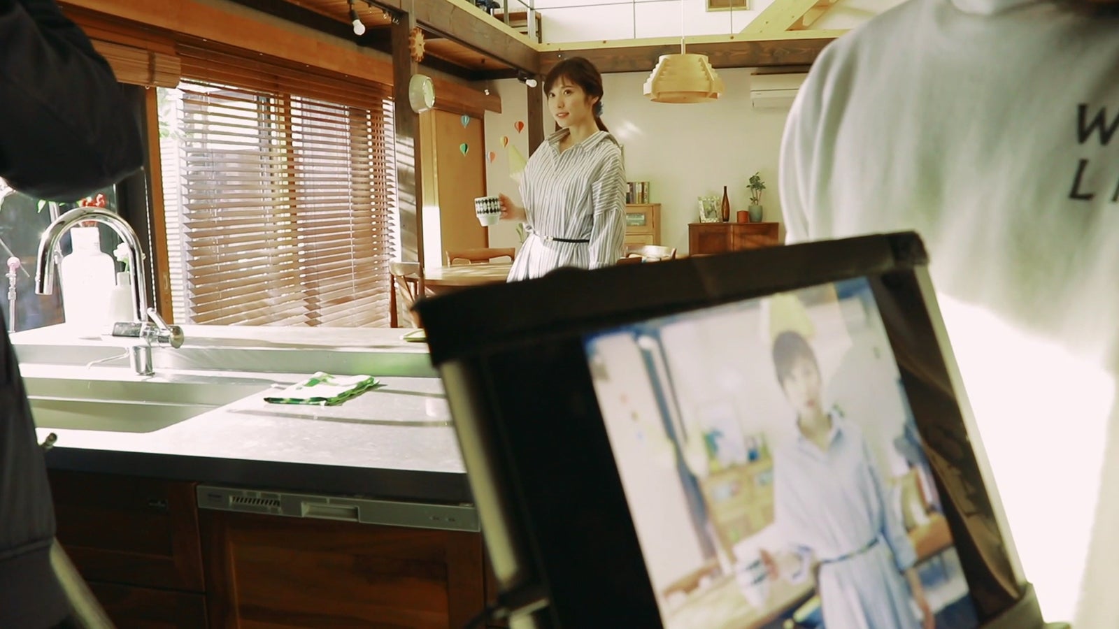 松岡茉優／メイキングより（提供写真）