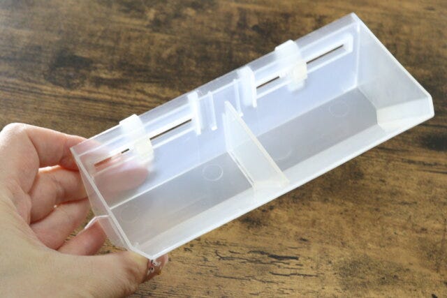 冷蔵庫用取り出しやすい小物入れ　形状