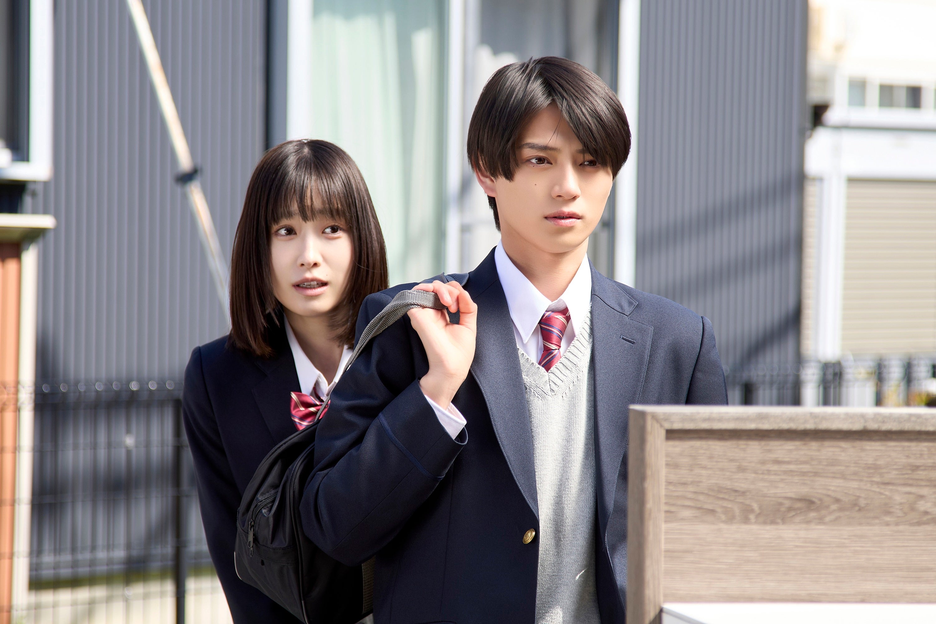 高橋ひかる、岩瀬洋志「山口くんはワルくない」場面写真（C）2026「山口くんはワルくない」製作委員会