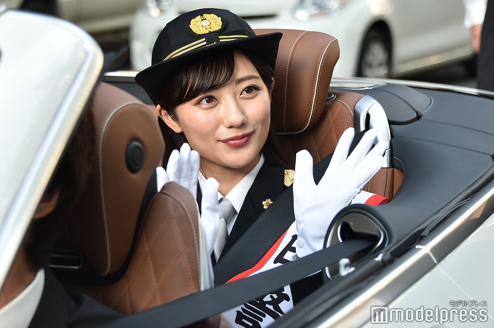 パレードに参加した奥山かずさ （C）モデルプレス