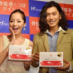 小森純(左)&今井諒(右)夫妻