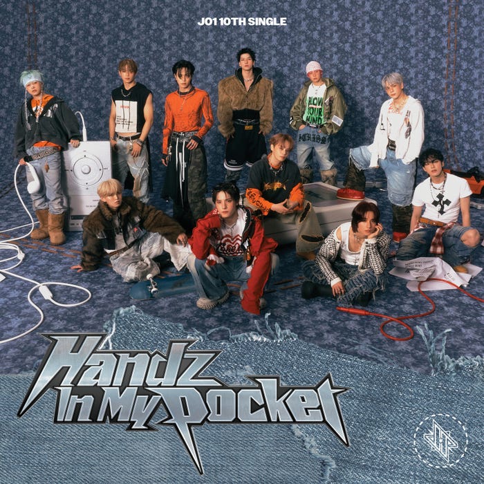 JO1「Handz In My Pocket」通常盤(C)LAPONE ENTERTAINMENT