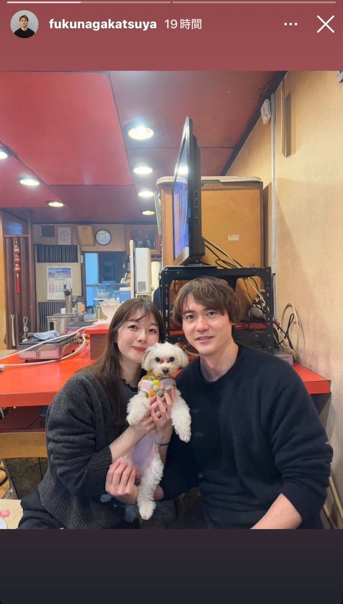 福永活也氏Instagramストーリーズより