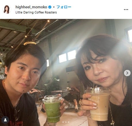 ハイヒール・モモコInstagramより