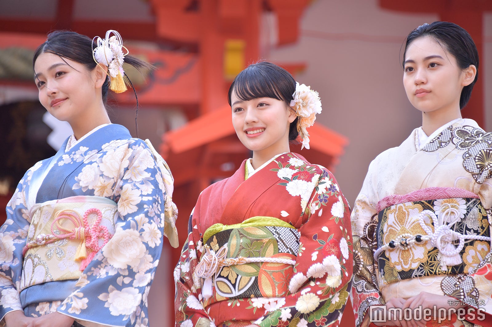 花音、上坂樹里、平美乃理（C）モデルプレス