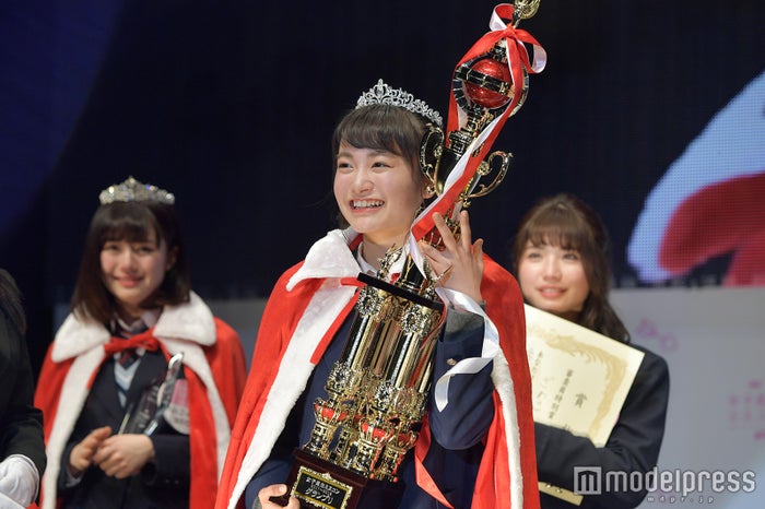 昨年度「女子高生ミスコン2017‐2018」グランプリの福田愛依(C)モデルプレス