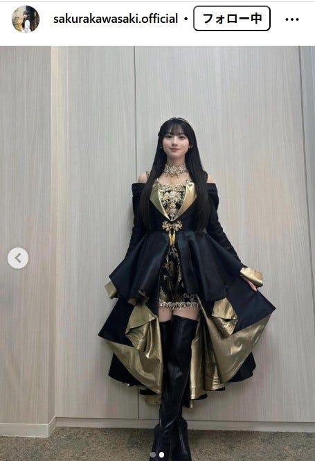 川崎桜Instagramストーリーズより