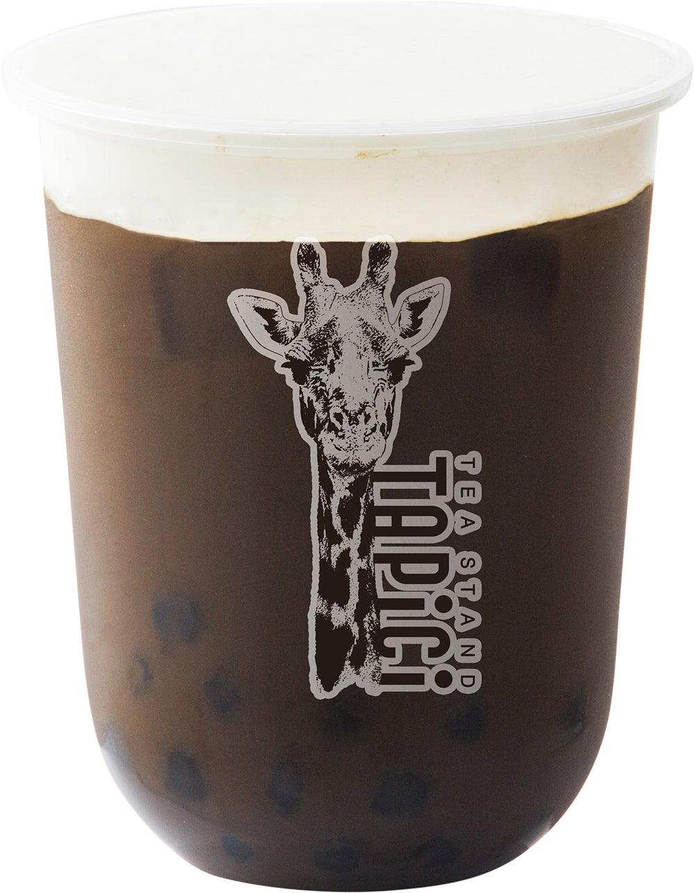 チーズミルクフォームティー - 京ほうじ茶チーズティー（タピオカ入り）／画像提供：ドロキア・オラシイタ