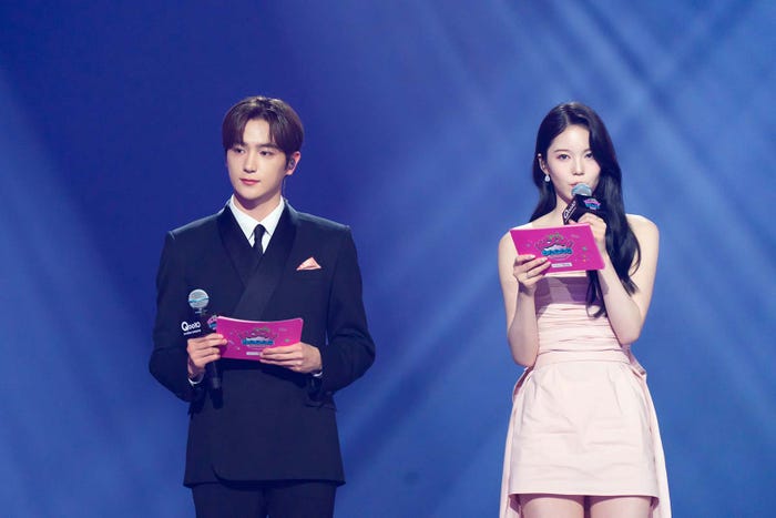 ヒョンジェ、アヤカ「KCON JAPAN 2023」(C)CJ ENM Co., Ltd, All Rights Reserved