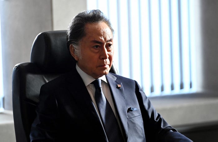 北大路欣也/「半沢直樹」最終話より(C)TBS