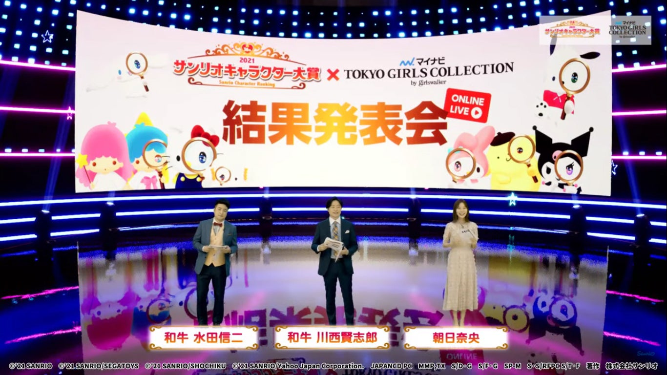 （C）‘21 SANRIO（C）‘21 SANRIO／SEGATOYS S／D・G S／F・G SP-M S／T・F 著作（株）サンリオ