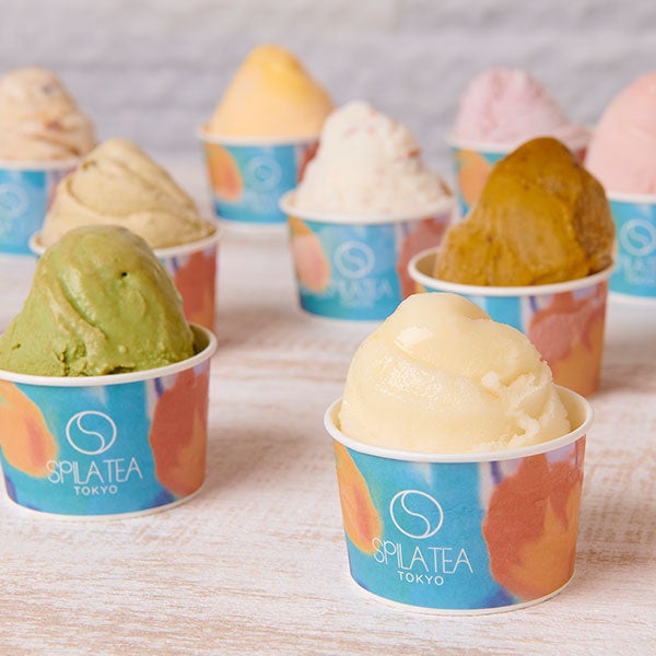 和漢素材を使った和漢ジェラート／画像提供：有限会社マエシン商店