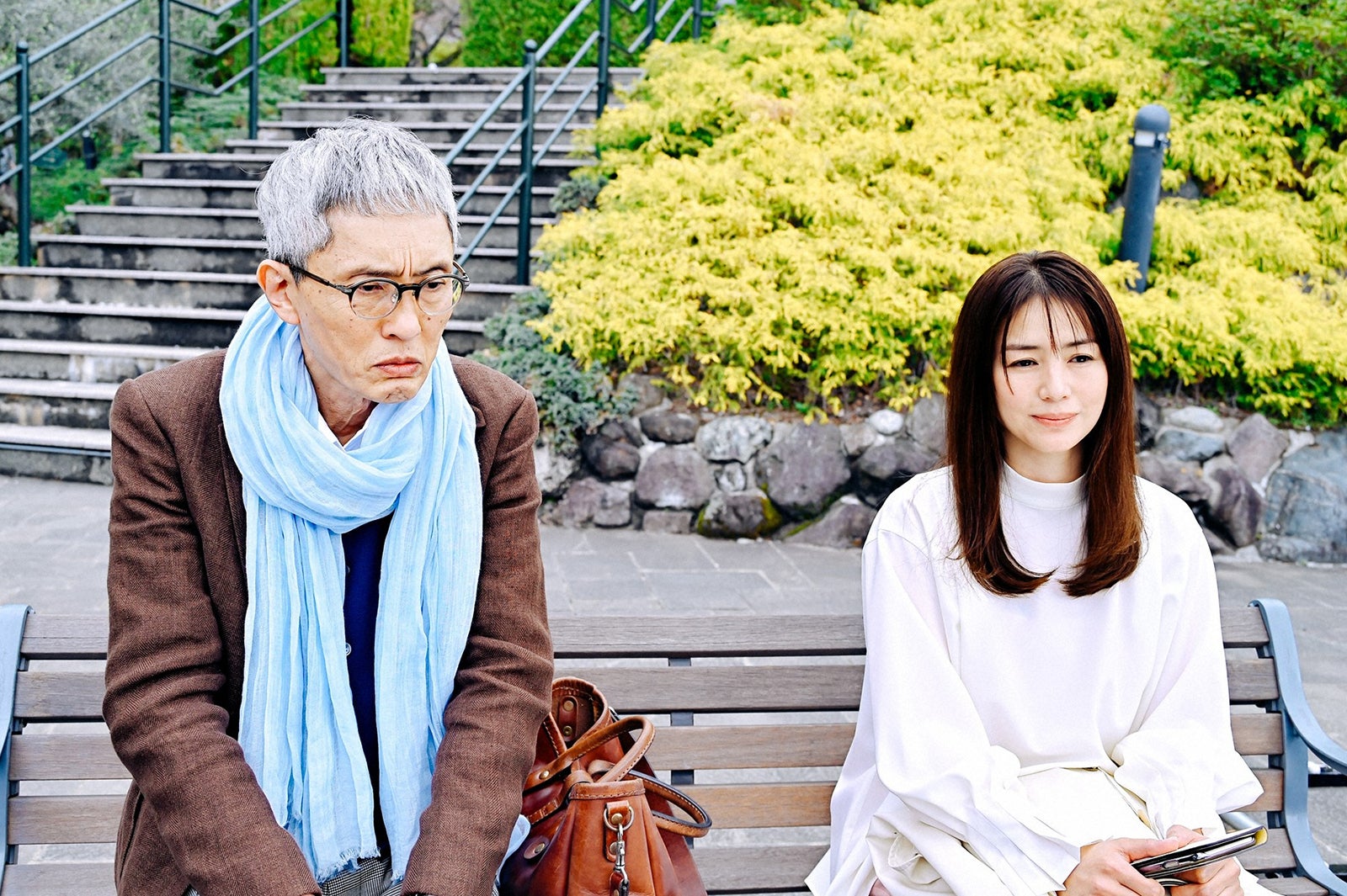 松重豊、井川遥／「持続可能な恋ですか？～父と娘の結婚行進曲～」第3話より（C）TBS