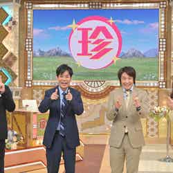 （左から）原田泰造、名倉潤、堀内健、斎藤ちはる（C）テレビ朝日