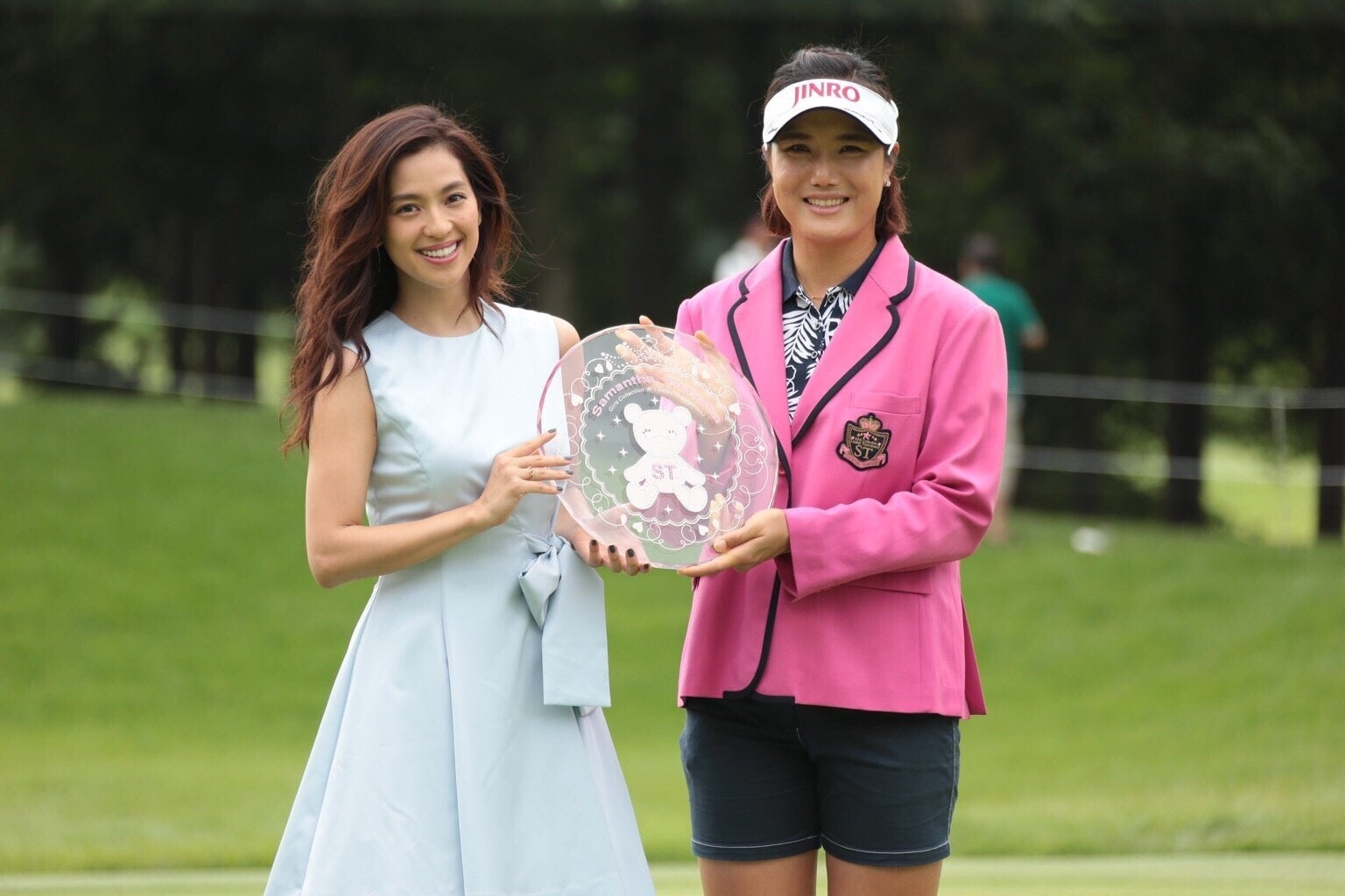 プレゼンターを務めた中村アン