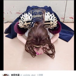 NMB48吉田朱里、感謝の土下座 紅白選抜で“アカリ灯す”