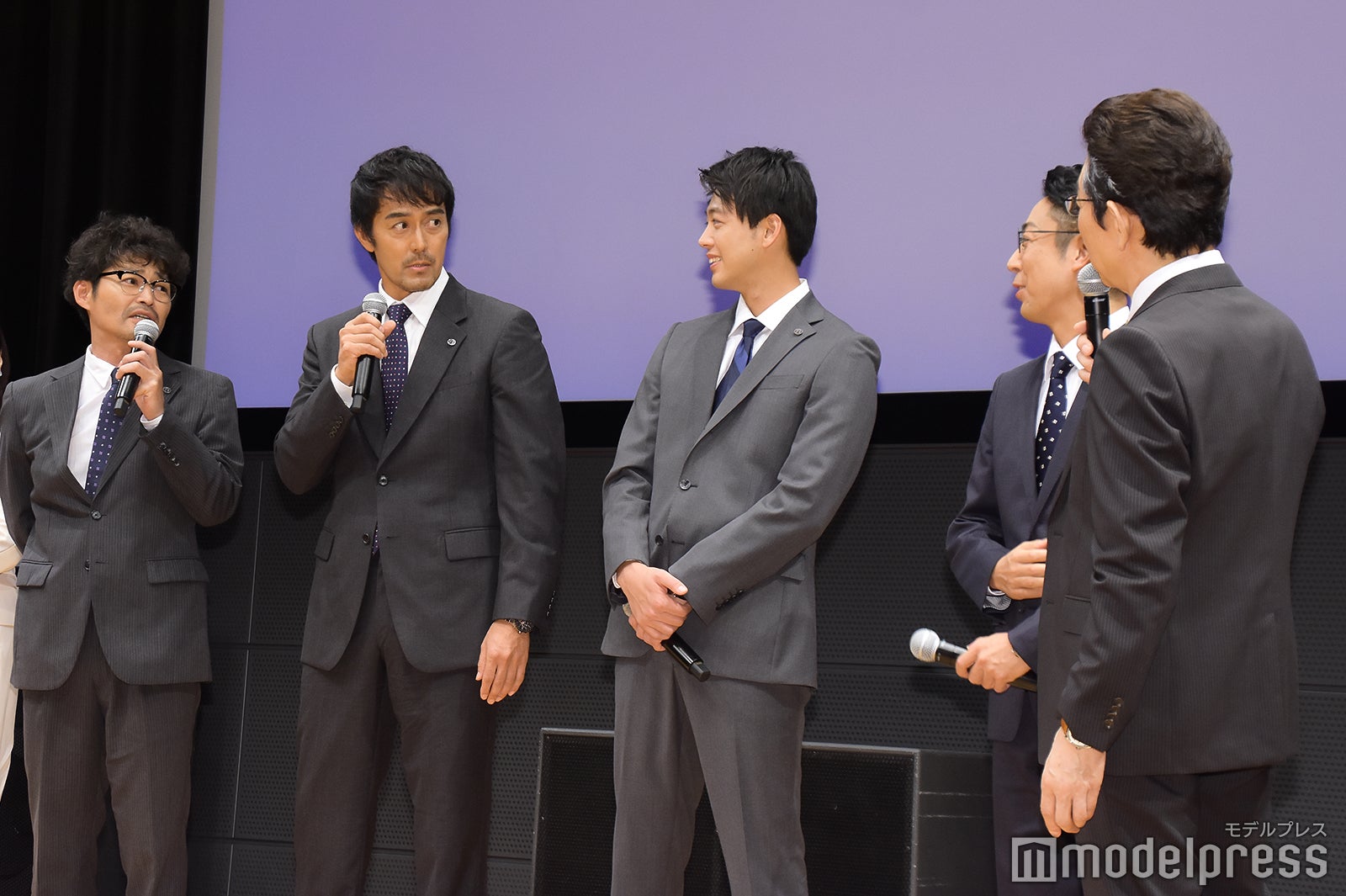 安田顕、阿部寛、竹内涼真、尾上菊之助、古舘伊知郎 （C）モデルプレス