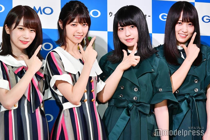 秋元真夏、西野七瀬、長濱ねる、菅井友香 (C)モデルプレス