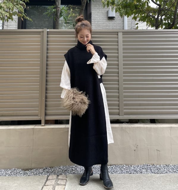 今の時季1枚で決まるワンピースが超使える 11月におすすめのワンピースコーデ モデルプレス