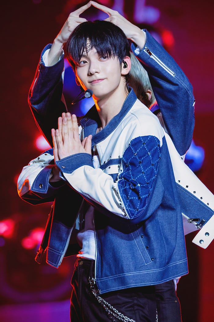 スビン「TOMORROW X TOGETHER WORLD TOUR<ACT:SWEET MIRAGE>IN JAPAN」4月18日さいたまスーパーアリーナ公演より(P)&(C)BIGHIT MUSIC