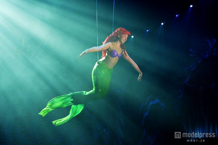 アリエルの歌声にうっとり