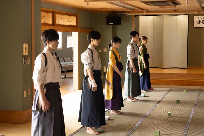 坂元愛登、齋藤潤、當真あみ、山時聡真、嵐莉菜「ちはやふる−めぐり−」第9話(C)日本テレビ