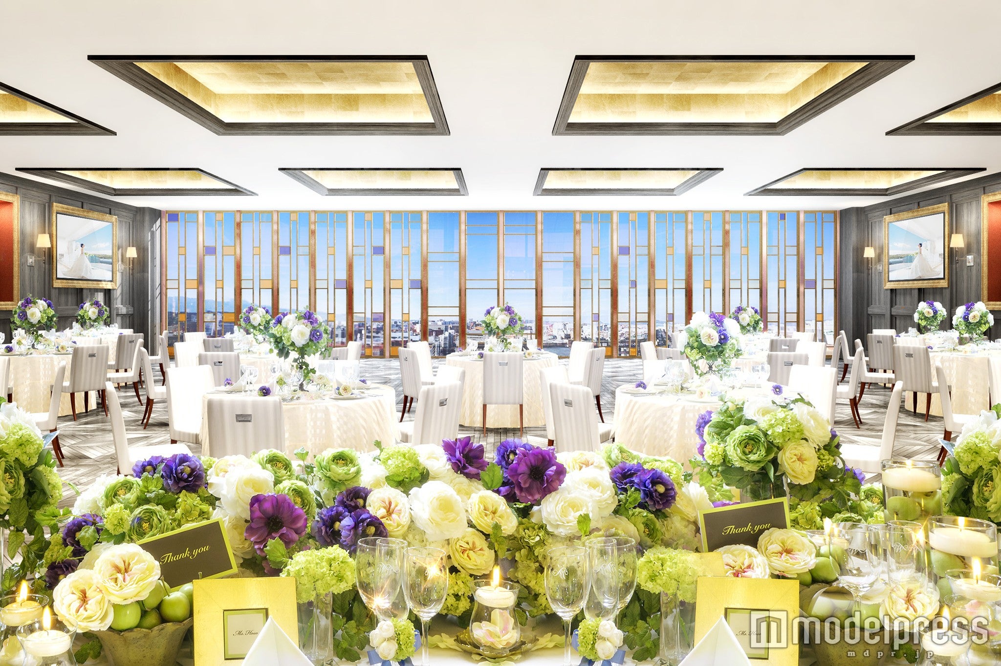 11階ハカタギグランヒューリモダンバンケットイメージ／画像提供：日本郵便