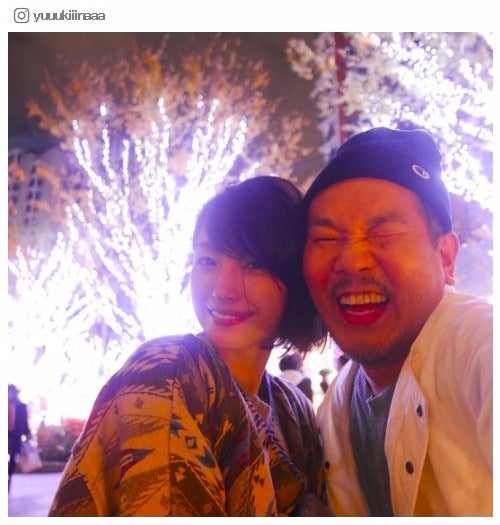 木下優樹菜バースデー、フジモンとの2ショットに「イルミネーションよりまぶしい」の声
