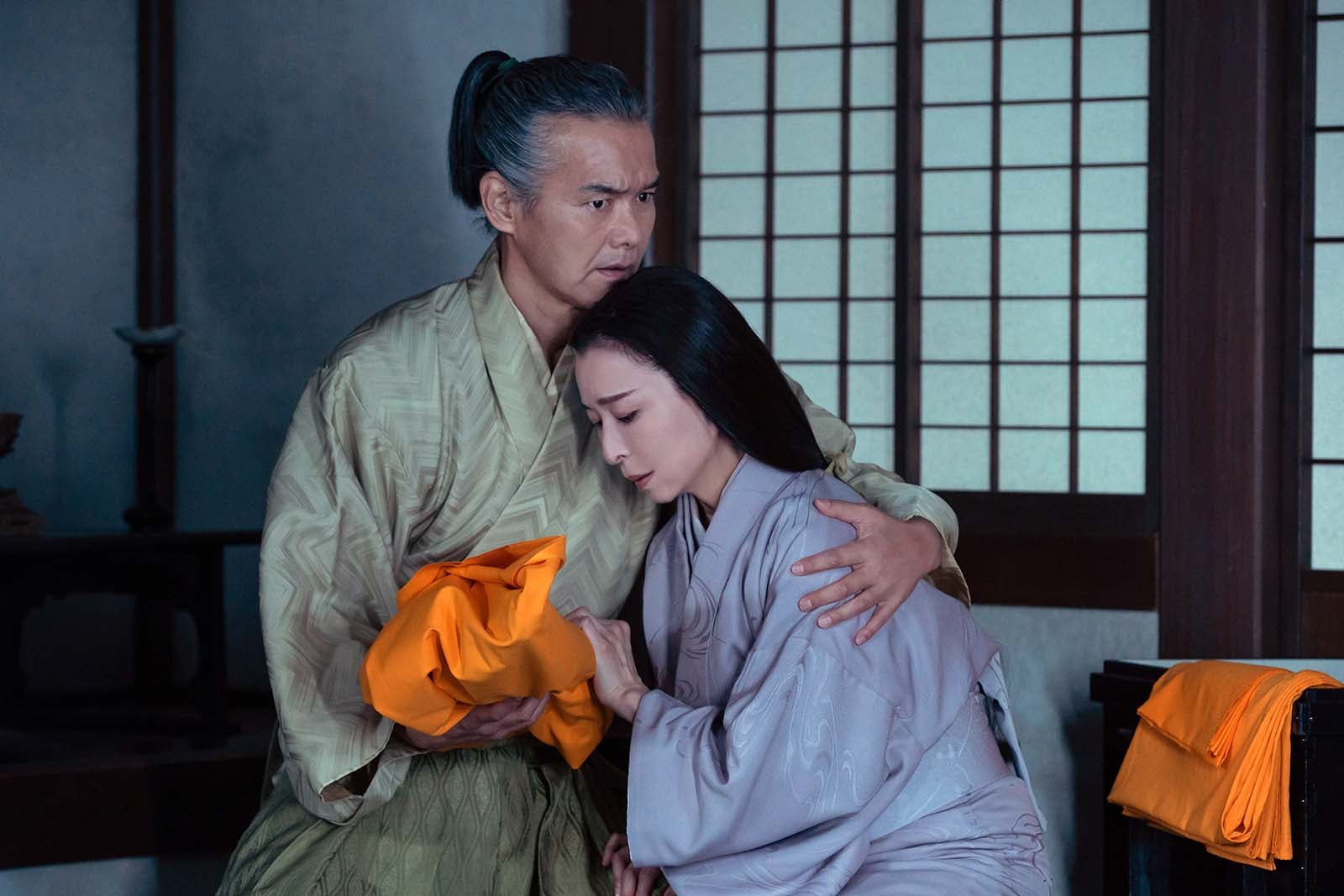 渡部篤郎、真矢ミキ「どうする家康」第5話（C）NHK