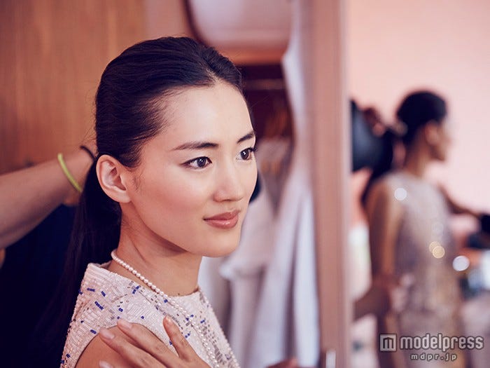 綾瀬はるか/「第68回カンヌ国際映画祭」バックステージにて