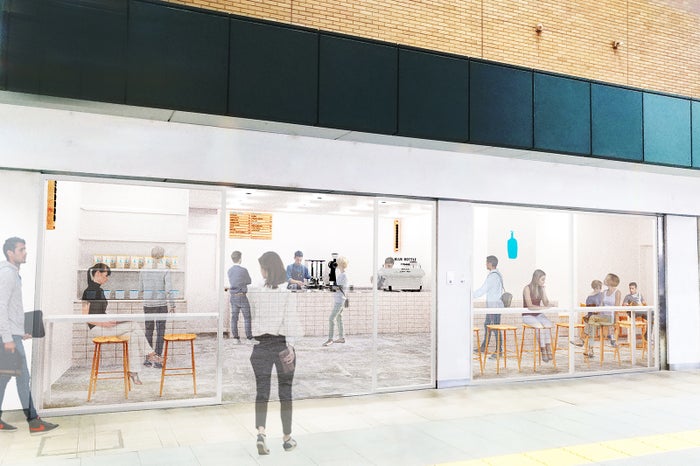 ブルーボトルコーヒー 恵比寿カフェ デザイン／画像提供：Blue Bottle Coffee Japan