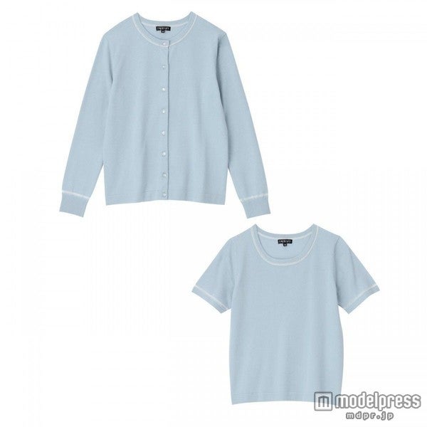 INDIVラメ入りツインニット「WORLD ONLINE STORE」13,500円（税込）