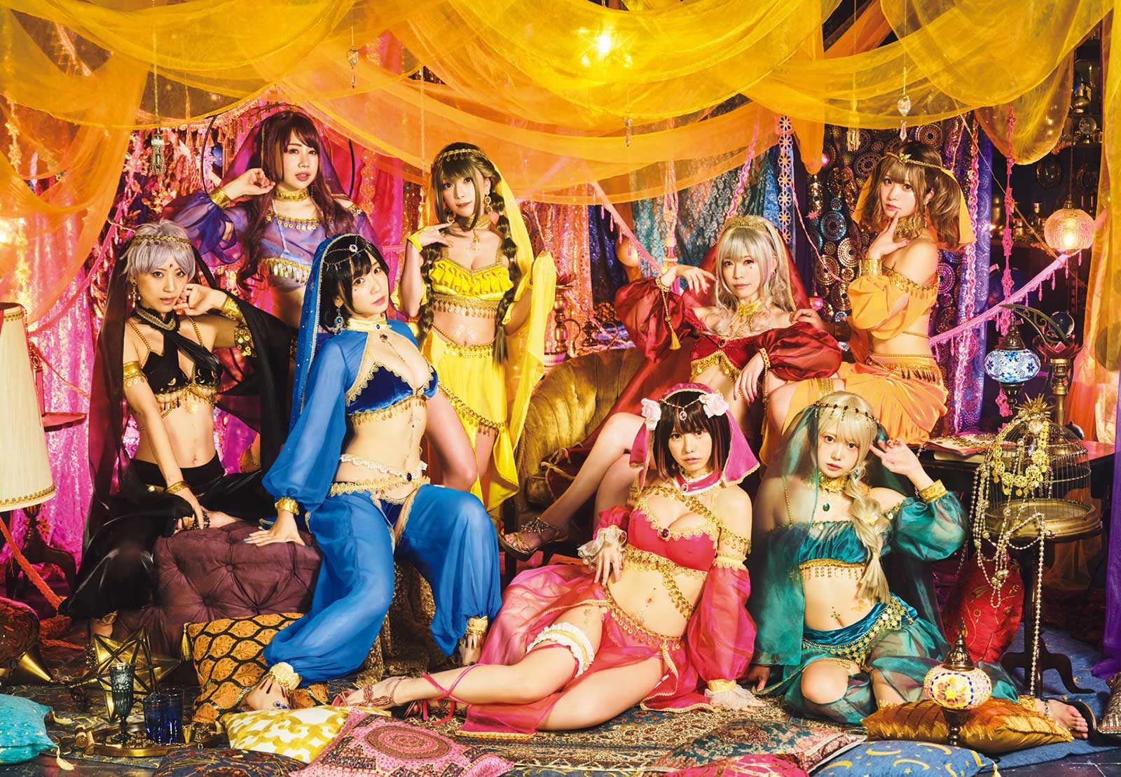 えなこらPPEオールスター、妖艶な姿で美ボディ披露