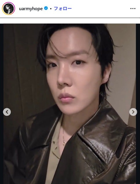 J-HOPE、ワールドツアー・ベルギー公演のオフショット公開「ギャップがかっこいい」「満喫してる」と反響